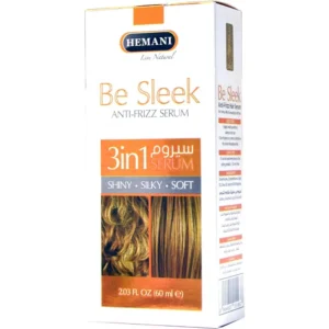 HEMANI BE SLEEK ANTI FRIZZ HAIR SERUM 60ML