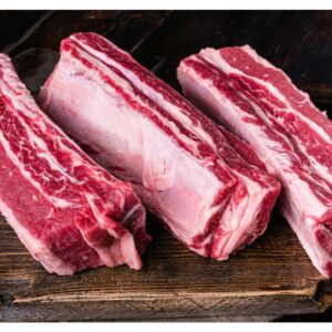 Halal Fresh Beef - Premium Quality 1Kg - Beef Ribs with Bone