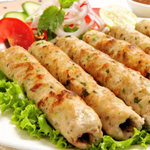 Halal Fresh Chicken Seekh Kebab 500g